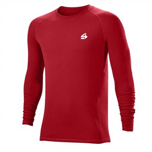 Durable 220gsm Spandex/Nylon BJJ Rash Guard Long Sleeve Compression Shirt Professional <b>Grappling</b> Wear Moisture Wicking UPF50+ - Product Image 3