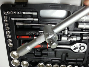 94 <span class=keywords><strong>piezas</strong></span> de cromo vanadio hembra 1/2 "1/4" profesional coche herramientas de reparación de kit de herramienta de mano - Product Image 6