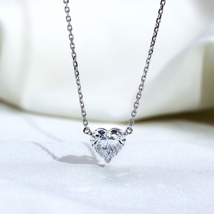 Messi Jewelry MSN-621 18K White Gold of Women's Diamond Necklace - Product Image 4