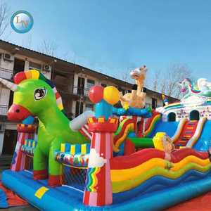 Hochwertige kommerzielle aufblasbare Bounce <span class=keywords><strong>Slide</strong></span> Combo wasserdichte springende Burg maßge schneiderte Bounce House für Kinder zum Verkauf - Product Image 1