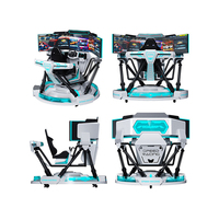 Simulateur de conduite de voiture volante VR 360°, simulateur de course de réalité virtuelle