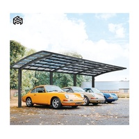 Abris de parking à pente unique Carports pour le stationnement de voiture