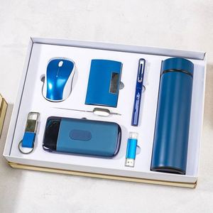 Cadeaux d'entreprise personnalisés de haute qualité IStapromo avec carnet, stylo, souris sans fil, tasse isotherme et batterie externe - Product Image 4
