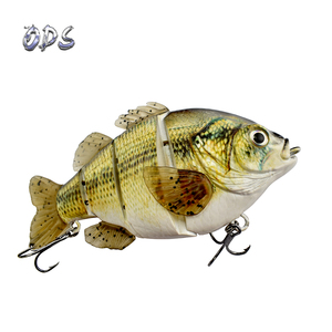 Señuelo <span class=keywords><strong>de</strong></span> Pesca Multiarticulado <span class=keywords><strong>de</strong></span> 13cm y 64g, Cebo Grande para Pesca en el Mar, Señuelo Realista para Lubina, Lucio y Musky, <span class=keywords><strong>con</strong></span> <span class=keywords><strong>Aletas</strong></span> Suaves <span class=keywords><strong>de</strong></span> PVC - Product Image 1