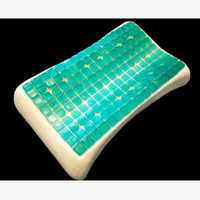 Oreiller de lit en mousse à mémoire de forme réversible, confortable et relaxant, de haute qualité, OEM et ODM acceptés