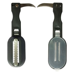 Cepillo para Pescado K691, Cepillo para Remover Escamas, Accesorios de Cocina, Cuchillo para Pescado, Pelador, Utensilios de Cocina, Raspador Útil - Product Image 4