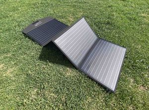 Haute efficacité 100W étanche Mono pliable panneau solaire Portable pliant couverture solaire pour RV <span class=keywords><strong>caravane</strong></span> Camping - Product Image 4