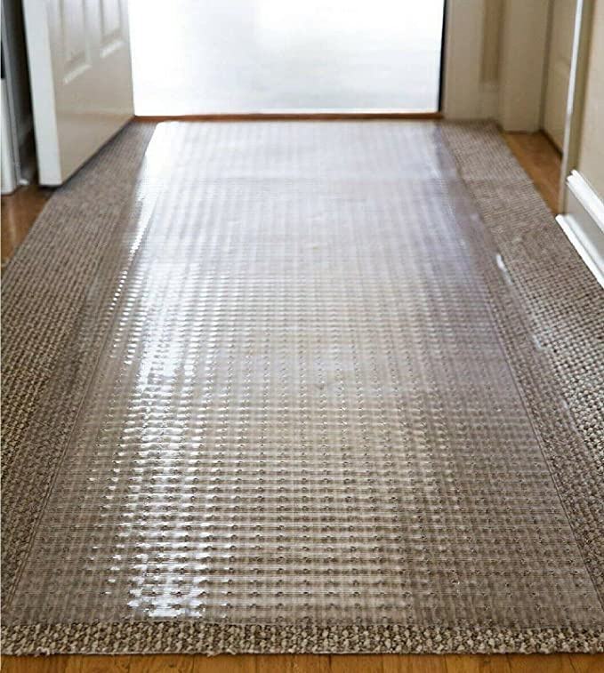Clear Plastic Runners Carpet Durable and Easy to Clean