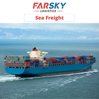 Farsky Logistics Shenzhen Transitaire mondial Services de fret porte-à-porte LCL+Express par voie maritime et aérienne DDP/DDU pour marchandises générales et spéciales
