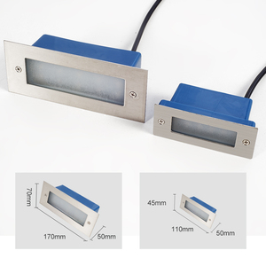 1 applique murale Led encastrée en aluminium, Design moderne, luminaire d'intérieur, idéal pour des escaliers ou un coin - Product Image 2