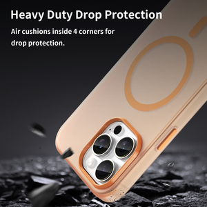Étui magnétique givré pour iPhone 16 Pro Max 16 Plus 15 Pro Max 14 13 12 11 <span class=keywords><strong>SE</strong></span> 4 3, étui transparent mat souple en TPU antichoc - Product Image 6