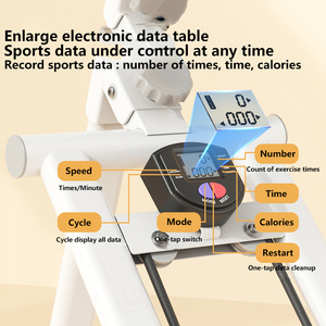 Appareil <span class=keywords><strong>de</strong></span> fitness multifonctionnel pliable et portable pour la maison, en acier léger, simulateur d'escalade, capacité 150 kg - Product Image 4