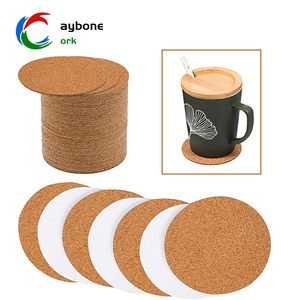 Posavasos de corcho resistente al calor con patrón personalizado, almohadillas espaciadoras, Material protector y acolchado para tazas, pequeño regalo, posavasos de corcho - Product Image 1