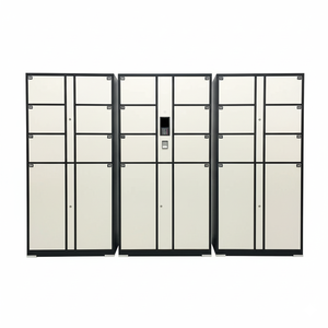 Casier à bagages électronique intelligent en métal pour gares ferroviaires et hubs de métro avec vérification mobile et accès par carte - Product Image 3