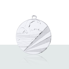 Medaglia di Nuoto D112C - Product Image 4