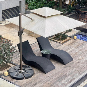 Tumbona Moderna en Forma de S de Metal para Exteriores, Muebles para Balcón, Playa, Piscina y <span class=keywords><strong>Terraza</strong></span> - Product Image 1