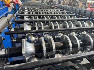 Panel de techo de alta calidad Máquina de azulejos esmaltados Máquina formadora de techos de azulejos esmaltados Máquina formadora de rollos de azulejos esmaltados - Product Image 5