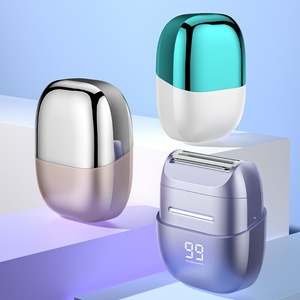 Afeitadora Eléctrica Portátil Mini, Recargable por USB, de Bolsillo, con Logotipo Personalizado, para Uso en Seco y Húmedo, Indolora, para Hombres y Mujeres - Product Image 4