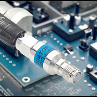 Atténuateurs ZHUCHUANG pour connecteur coaxial RF 3dB 2W 50A en laiton, prise femelle 1P vers fiche mâle, conforme ROHS