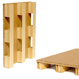 מזרן נייר מותאם אישית עבור משלוח & אחסון משטחי קרטון גלי משקל קלים עבור לוגיסטיקה מחסן - Product Image 1