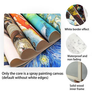 Moderne 3D encadré photo <span class=keywords><strong>neige</strong></span> montagne lac parc National <span class=keywords><strong>paysage</strong></span> mur Art impression toile peinture décorative pour bureau à domicile - Product Image 5