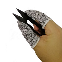Gants résistants aux coupures Processus de sculpture manchons anti-abrasion pour doigts Manchons pour doigts HPPE Grade 5 résistants aux coupures