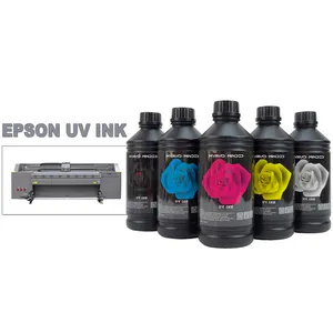 LED UV דיו פרימיום לריפוי דיו עבור Epson DX5 DX7 TX800 XP600 הדפסת ראש UV מדפסת uv דיו מחיר