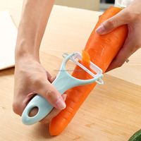 Keuken Gadgets Apple Veggie Fruit Wortel Scherp Mes Dunschiller Schraper Keramische Groente Aardappel Dunschiller