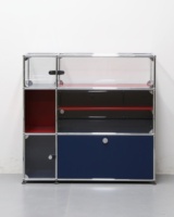 Direkt vom Hersteller: Modulares Edelstahl-Aufbewahrungssystem, Wiederverwendbare Kommerzielle Schränke, Sideboard für Hotel und Büro, Display-Möbel