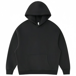 Sudadera con Capucha de Algodón con Diseño de Logotipo Personalizado, Sudadera Unisex Extra Grande para Invierno, Sudadera Gruesa y Pesada con Estampado para Hombre - Product Image 4
