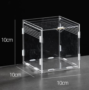 Usa Tiktok Hot Verkoop Veelzijdige Acryl Reptiel Habitat Met Magnetische Pu Aqua Dragon Reptile Accessoires Monster Aquarium - Product Image 3