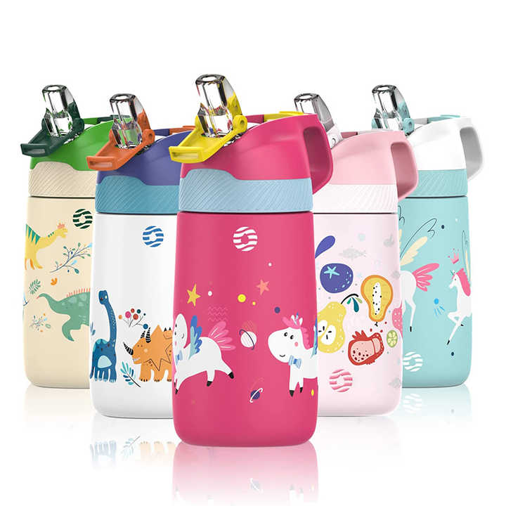 500ml Bpa Free Plastic Water Bottle Straw Drink Cute Design Water 500ml-bpa-free-plastic-water-bottle-straw-drink-cute-design-water