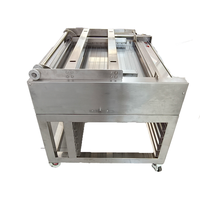 Machine de revêtement de chocolat de type plancher de machine de glaçage semi-automatique de beignet de chocolat