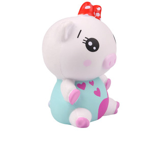 PU Cartoon Pig Toy Soft <b>Squishy</b> Animal Figurine Decorative Gift - Product Image 4