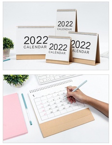 Calendriers <span class=keywords><strong>de</strong></span> bureau sur pied personnalisés, calendrier <span class=keywords><strong>de</strong></span> bureau mensuel sur pied, calendrier <span class=keywords><strong>de</strong></span> table à reliure spirale, design simple, planificateur mensuel - Product Image 6