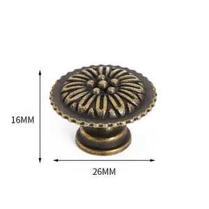 Elegant Gold-Black <b>Copper</b> <b>Door</b> Handles for Modern Cabinets Wardrobes Drawers Kitchen-Single-Hole Installation for Bedrooms - Product Image 5