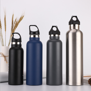 <span class=keywords><strong>Amazon</strong></span> Venta caliente <span class=keywords><strong>600</strong></span> <span class=keywords><strong>ml</strong></span> Senderismo Camping Doble pared Acero inoxidable Bebida deportiva Botella de agua - Product Image 3