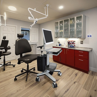 Chariot de scanner dentaire oral silencieux de haute qualité avec support d'écran, design moderne pour hôpital et clinique, pour hôtels et centres commerciaux