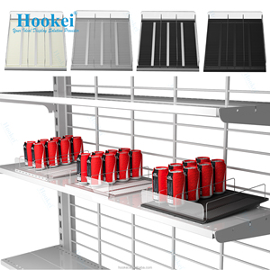 Rail à roulettes automatique pour boissons, à faible consommation d'effort, pour le stockage en grande quantité dans les magasins de proximité - Product Image 6