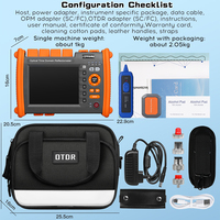 COMPTYCO A5280A/U OTDR multifonctionnel 1310/1550nm 32/30dB 120km avec OPM LS VFL RJ45 Tracker Écran tactile 4.3 Testeur OTDR fibre