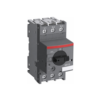 Démarreur manuel de moteur MS132-32, 32A, 3 pôles, 660V, protection thermique magnétique contre les surcharges, les courts-circuits et les pannes de phase, rail DIN