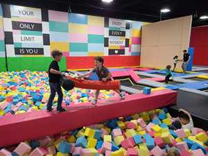 Aire de jeux pour enfants Angel Popular équipement de terrain de jeu intérieur avec trampoline parc ninja course - Product Image 4