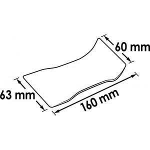 VIGOR - V2491 Levier de déverrouillage 60mm, extra large et coudé d'un côté-EAN 4047728024914 FREINS ET ROUES - Product Image 2