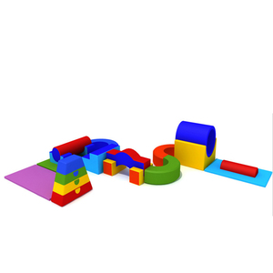 Trẻ Em Tập Thể Dục Cân Bằng Đào Tạo Mềm Chơi Thiết Lập Trẻ Em Trong Nhà Sân Chơi Thiết Bị Kết Hợp Miễn Phí Khối Bọt - Product Image 4