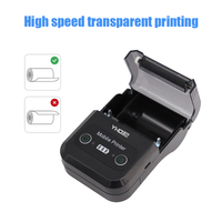 Printer Mini nirkabel, Printer Portabel nirkabel, imprimano Thermique USB Bluetooth 58mm, Printer penerimaan termal ponsel