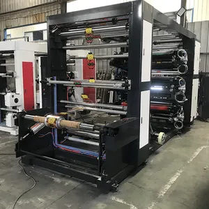 Lage Prijs 2 Kleur 4 Kleur 6 Kleur Pe Opp Pvc Materiaal Flexodruk Machine 8 Kleur