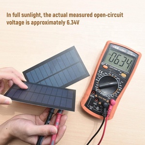 Lista de Precios de Paneles Solares Térmicos en China, Venta de Paneles Solares Fotovoltaicos para Jardín, Luces de Jardín, Mini Panel Solar de 55v 1.8w - Product Image 3