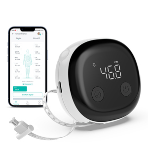Mètre Ruban Numérique Rond en Plastique ABS Résistant à l'Usure, Longueur 1,5 M pour Mesures Corporelles, App 823, Matériau ABS de Haute Qualité - Product Image 1