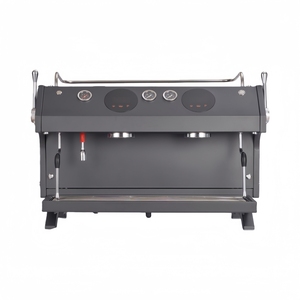 Máquina de Café Espresso Comercial Semiautomática de 10L con Caldera, 9 Bares, Doble Bomba Rotativa, para Hoteles - Product Image 2