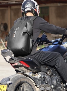 IRONDONKEY casque pleine taille sac à dos étanche grande capacité équipement de <span class=keywords><strong>voyage</strong></span> pour moto hommes femmes vélo équitation sac à dos - Product Image 2